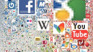 Infographic of Popular Internet Sites